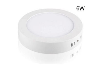 LED Surface Mount Light 6W 4000H Lifetime , Surface Mounted Ceiling Downlights