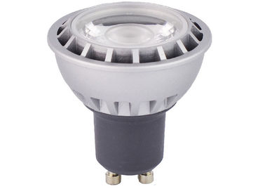 5W 6W 7W LED Light Bulb / CREE COB GU10 Spotlight With PMMA Lens CE Approved