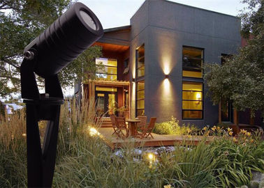 IP65 LED Outdoor Spotlights With Black Color Die-casting Aluminum Housing For Garden Lighting