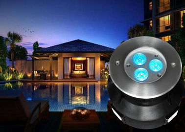 1 x 4W RGBW 4in1 LED Underwater Fountain Lights With 8MM Step Tempered Glass For Pool Lighting