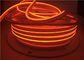 Orange Color 12 / 24V LED Neon Rope Lights Outdoor CRI80 IP67 UL